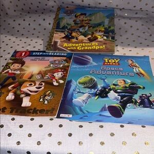 Toy Story and Paw Patrol Kids Book Set